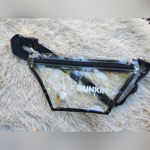 Dunkin × New Englabd Patriots Transparent Limited Edition Fanny pack